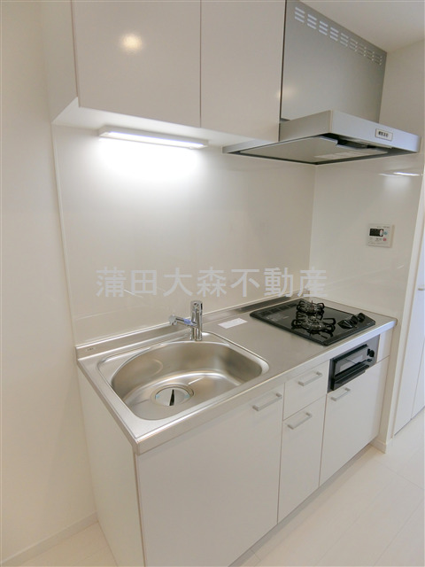 キッチン　2口ガスグリル付システムキッチン