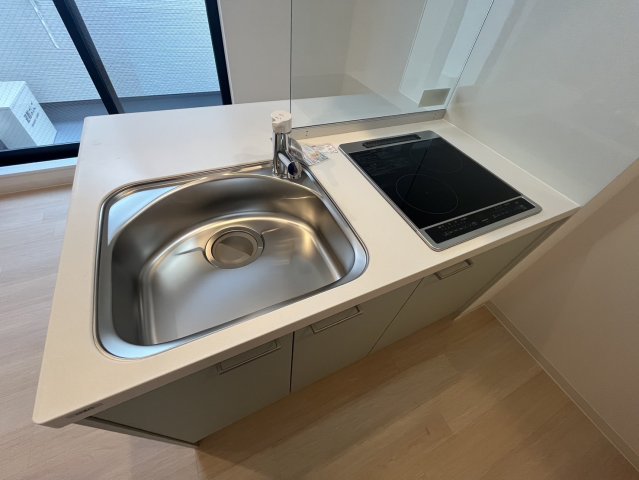 キッチン　オープンキッチンでIHなので安全です！