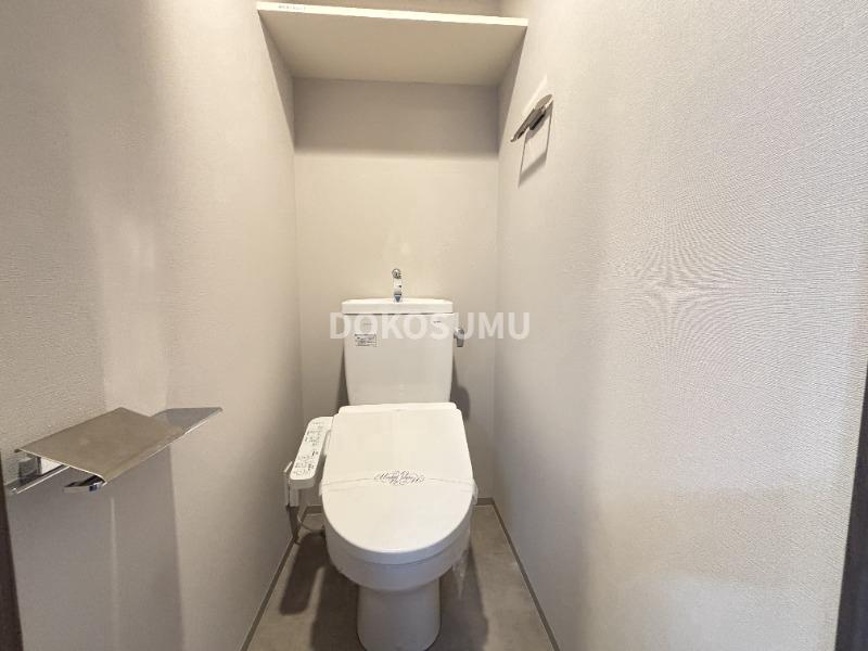 トイレ　毎日使う場所だからこそ、心地よさと清潔感にこだわりました。