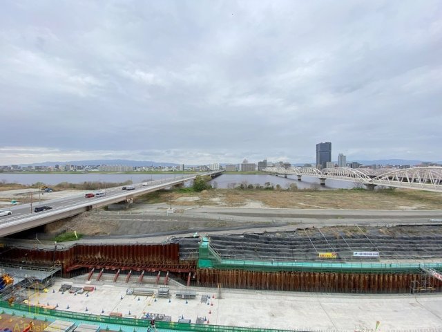 眺望　ジオエント梅田北リバーフロント