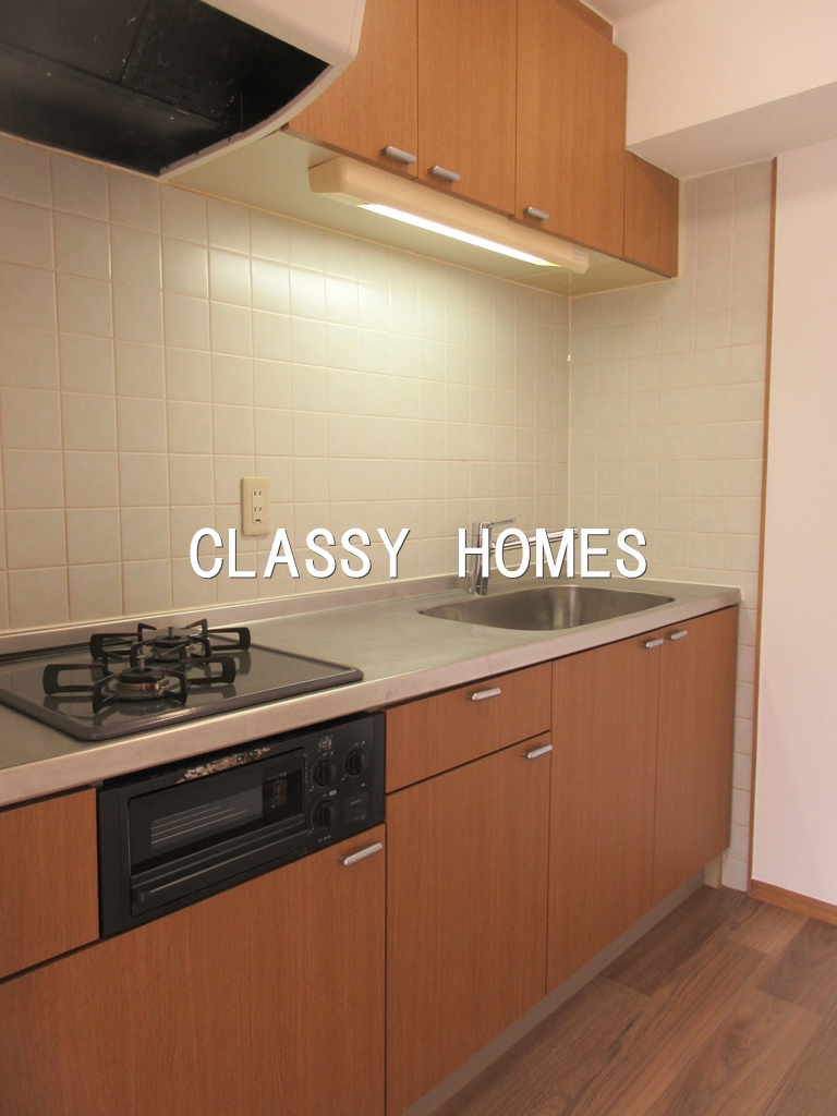 キッチン　1998年竣工　カステーロミズタニ：キッチン