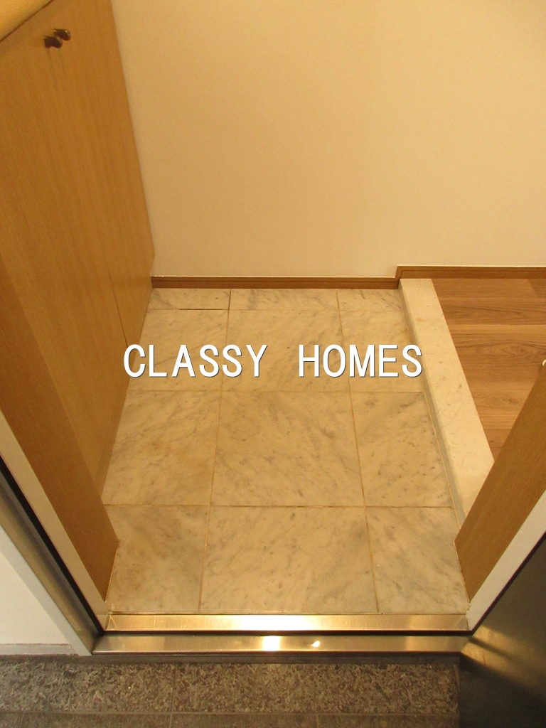 玄関　1998年竣工　カステーロミズタニ：玄関