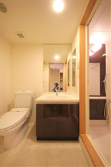 洗面設備　ライブコート北梅田