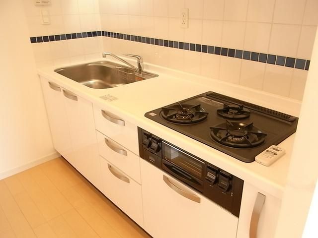 キッチン　２口ガスシステムＫ