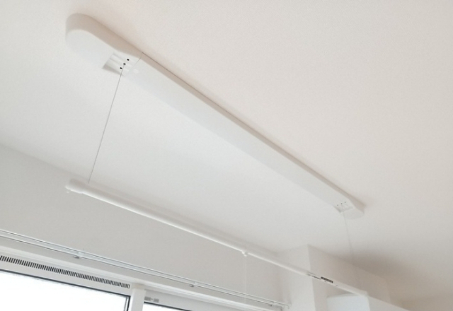 その他設備　室内物干し