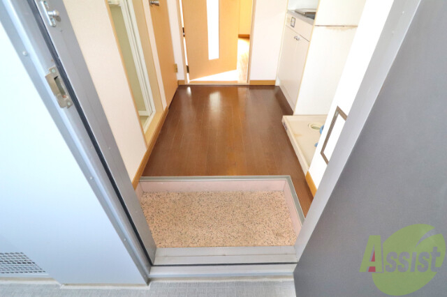 玄関　風通しの良い玄関