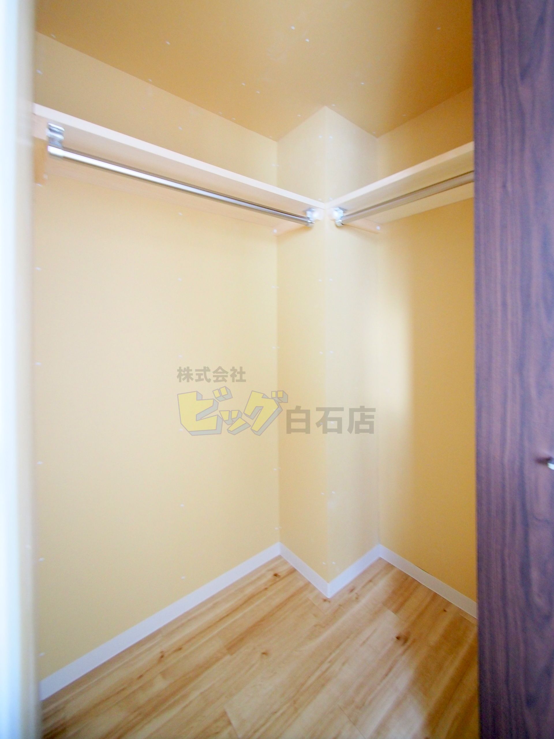 収納　広々ウォークインクローゼット完備しています♪