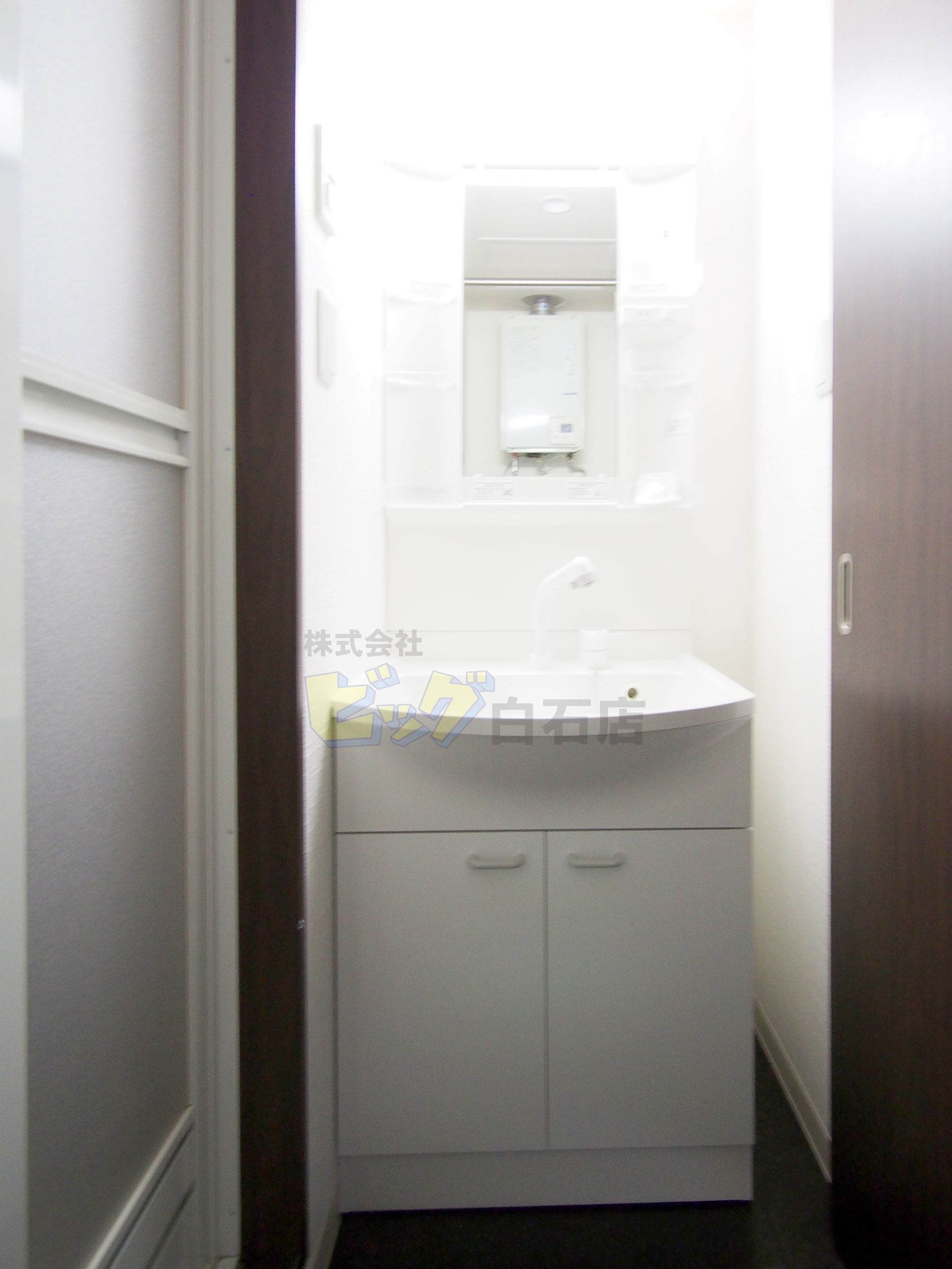 洗面設備　シャンプードレッサー付きです♪