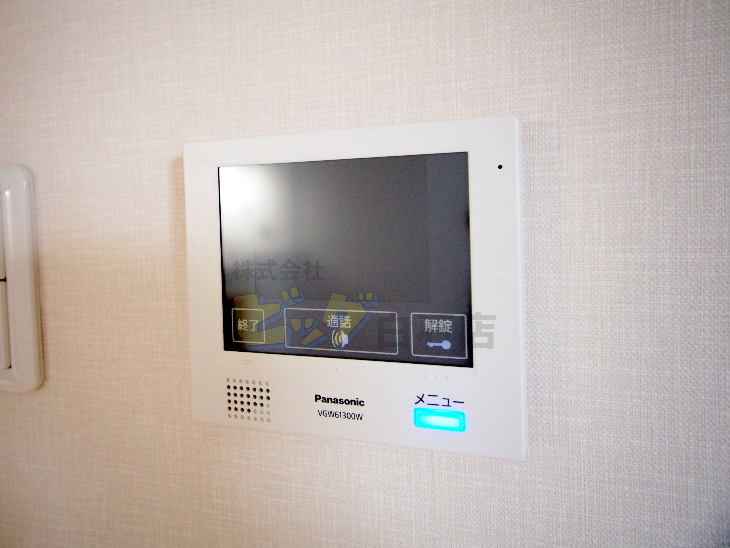 セキュリティ　ＴＶインターホン付きです♪