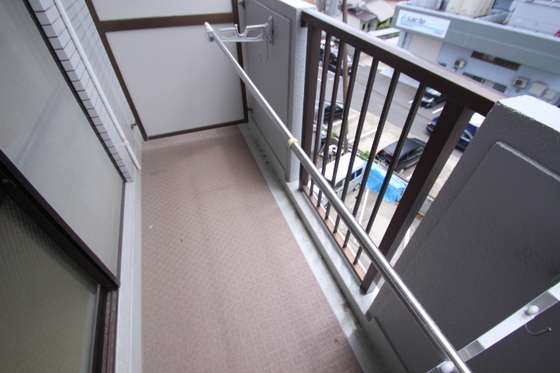 バルコニー　※別部屋の写真です