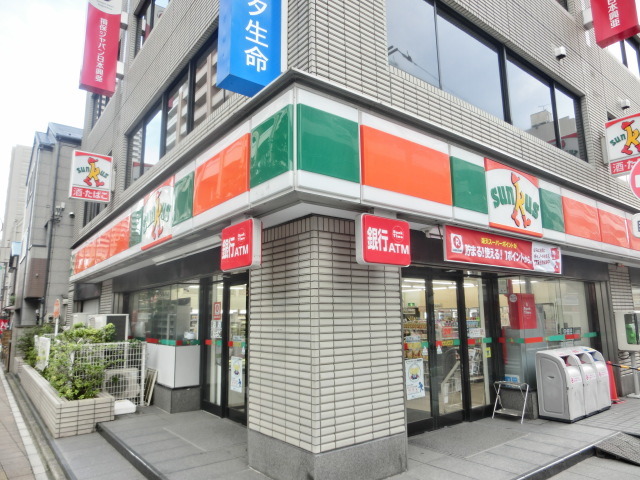 コンビニ　サンクス（コンビニ）まで600m