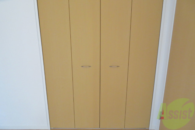収納　収納はクローゼットです。荷物等はこちらにどうぞ。