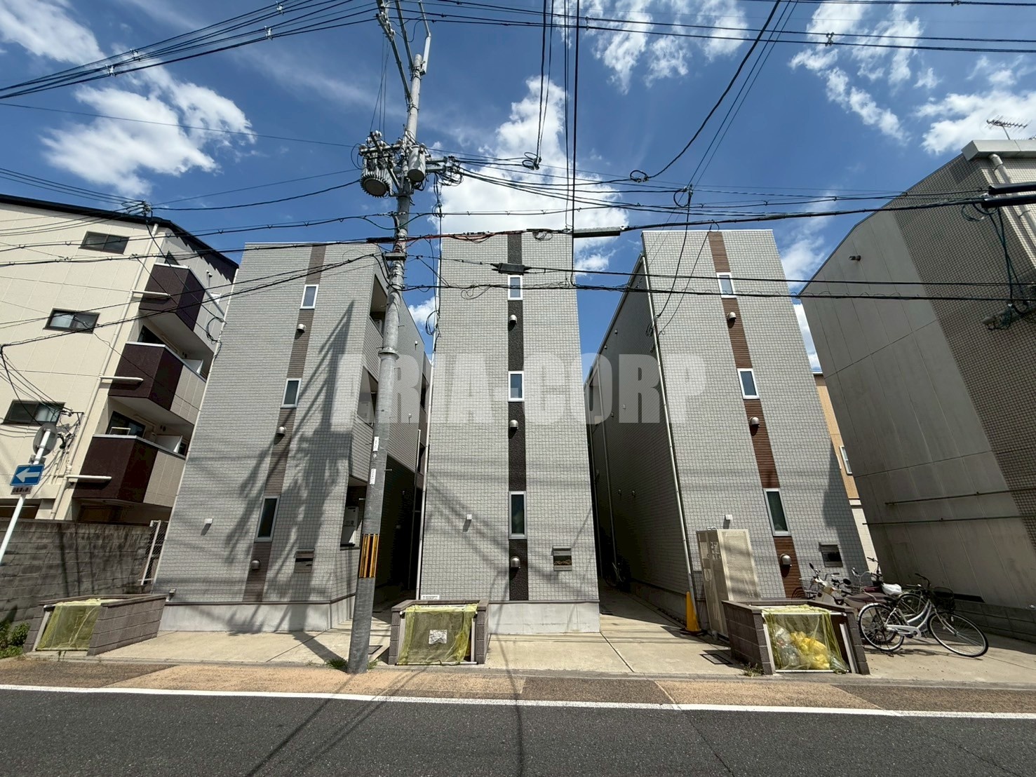 建物外観　2021年完成◎全室角部屋設計人気デザイナーズアパートメント