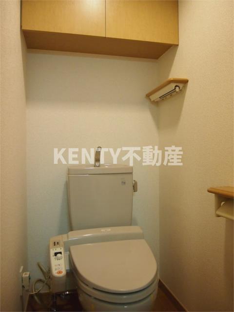 トイレ　ゆったりとした空間のトイレです