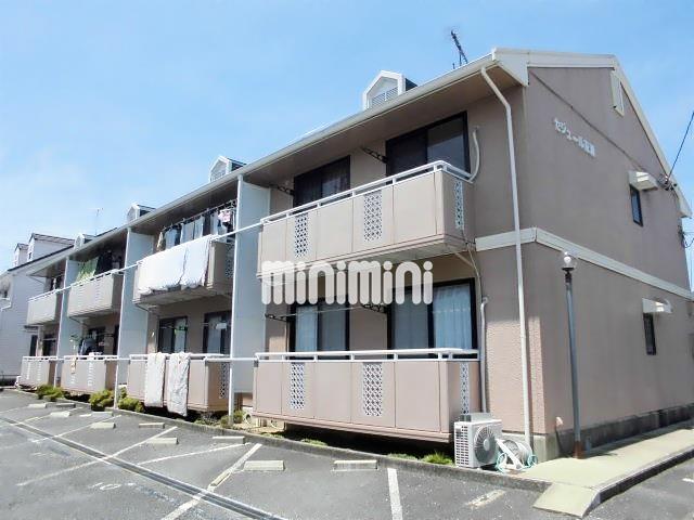 建物外観　南向きの２階建てコーポ