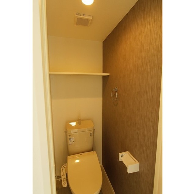 トイレ　ゆったりとした空間のトイレです