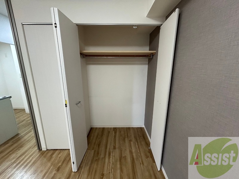 収納　収納もバッチリあるのでお部屋が片付きますよ！