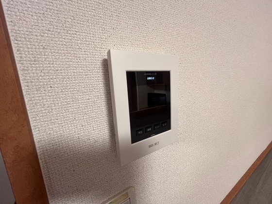 セキュリティ　※別部屋の写真です