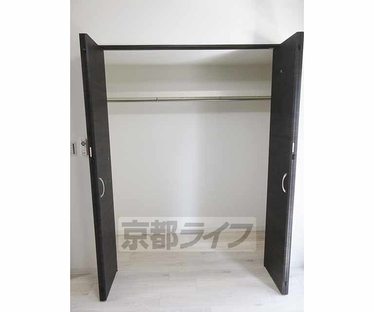 収納　大きなクローゼット・