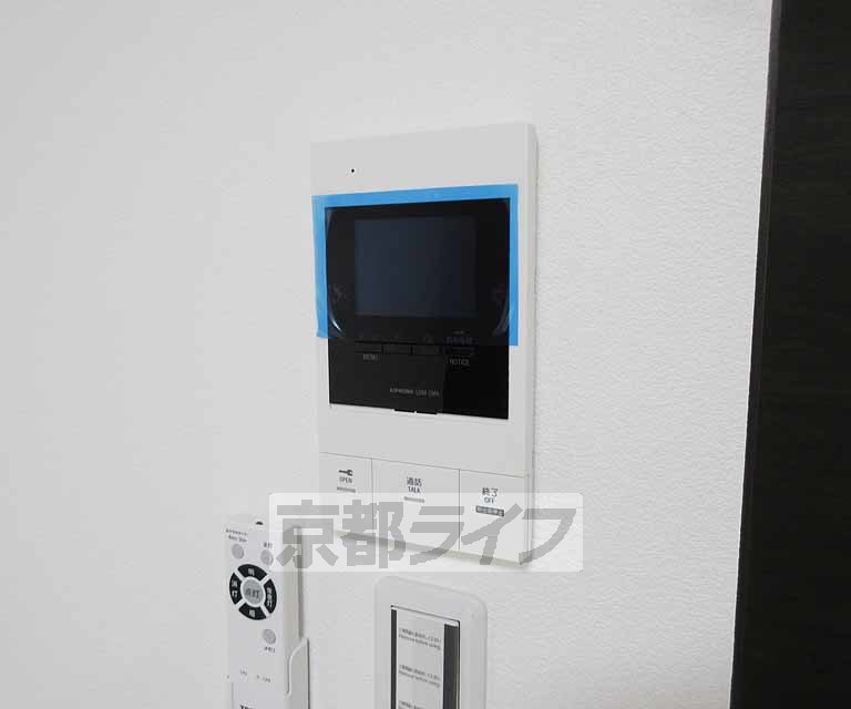 セキュリティ　モニター付きで安心・