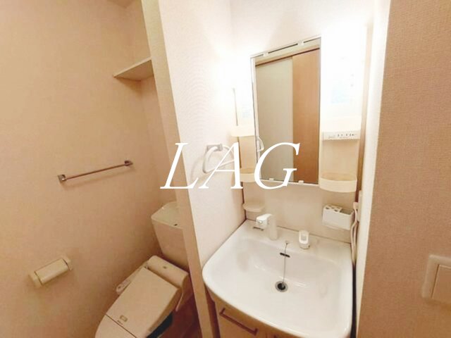 洗面設備　洗面台です。