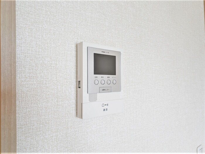セキュリティ　来訪者の姿を確認できます。