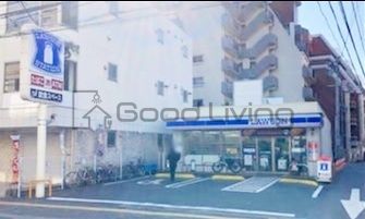 コンビニ　ローソン福岡警固一丁目店（コンビニ）まで80m