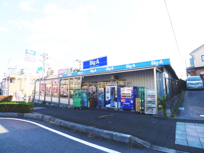 スーパー　ビッグエー（スーパー）まで850m