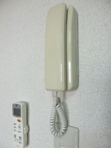 セキュリティ　便利なインターホン付き。 （※参考写真）