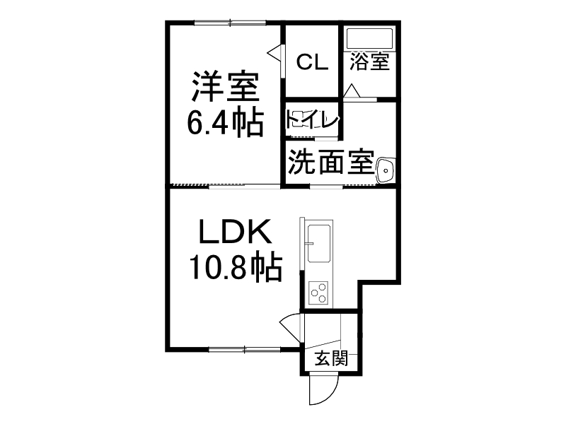 ABODE足寄の間取り写真