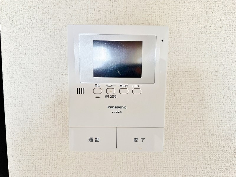 セキュリティ　★モニター付きインターフォン★
