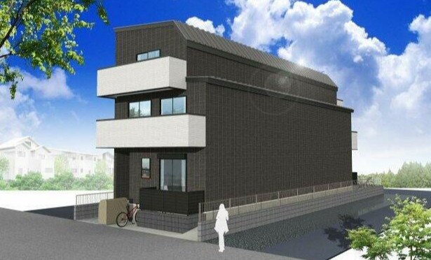 建物外観　外観パースです。