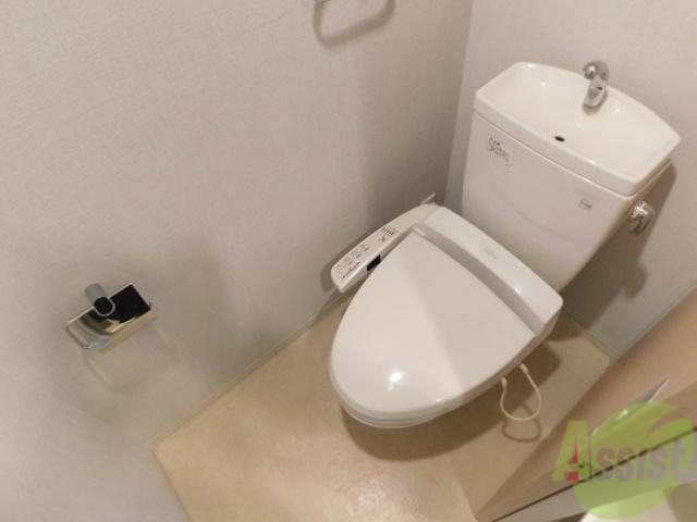トイレ　快適に使用できる、清潔感にこだわったトイレです。