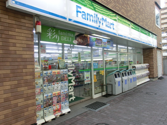 コンビニ　ファミリーマートアネックス豊洲店（コンビニ）まで107m
