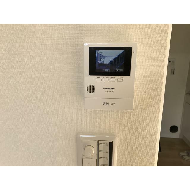 セキュリティ　モニターフォンを設置しました