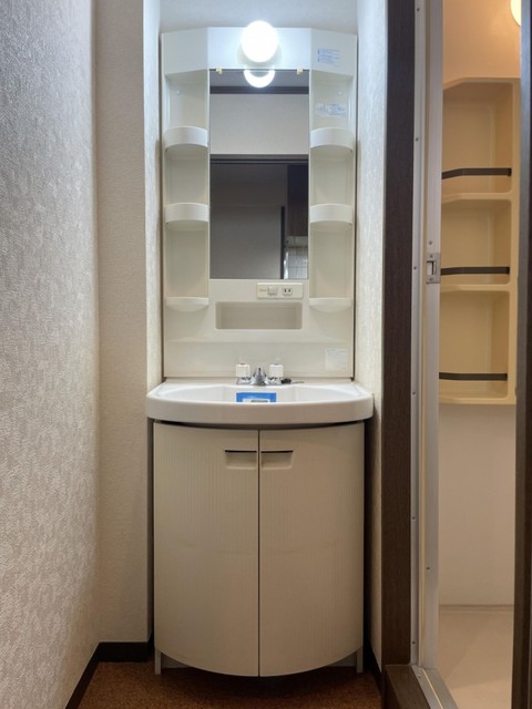 洗面設備　【洗面化粧台】同物件別部屋写真です