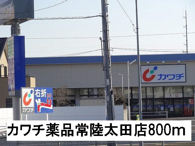ドラックストア　カワチ薬品常陸太田店（ドラッグストア）まで800m
