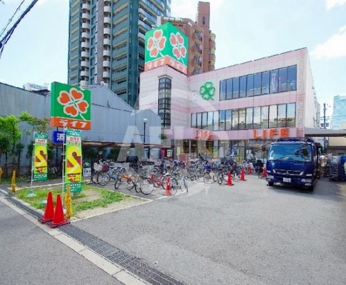 スーパー　ライフ四天王寺店（スーパー）まで640m