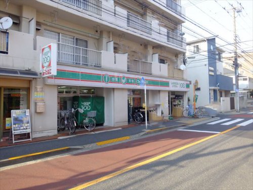 コンビニ　ローソンストア100 LS西小岩四丁目店（コンビニ）まで210m