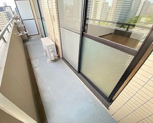 バルコニー　落ち着いた時間を過ごせるバルコニーです