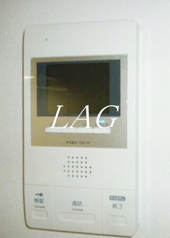 セキュリティ　モニター付きインターホンです。