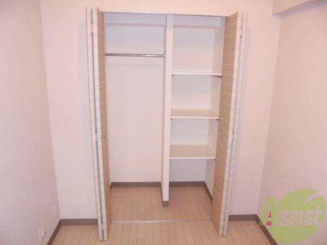 収納　クローゼットの収納力もバッチリですね。これもイイ感じです