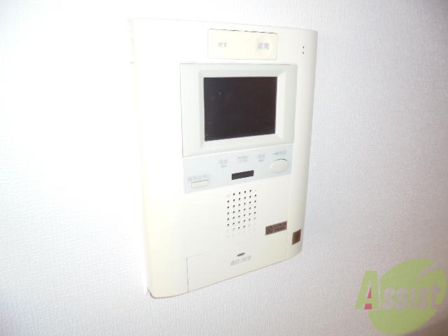 セキュリティ　誰が来たか一目瞭然ですね。