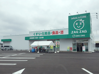 ドラックストア　ザグザグ水江店（ドラッグストア）まで860m