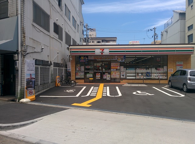 コンビニ　セブンイレブン 大阪弁天2丁目店（コンビニ）まで431m