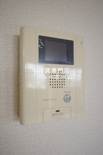 セキュリティ　モニター付きインターホン！