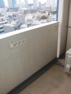 バルコニー　眺望良好です
