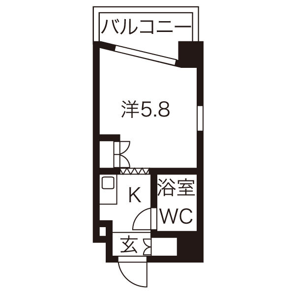 グランデール名古屋の間取り写真