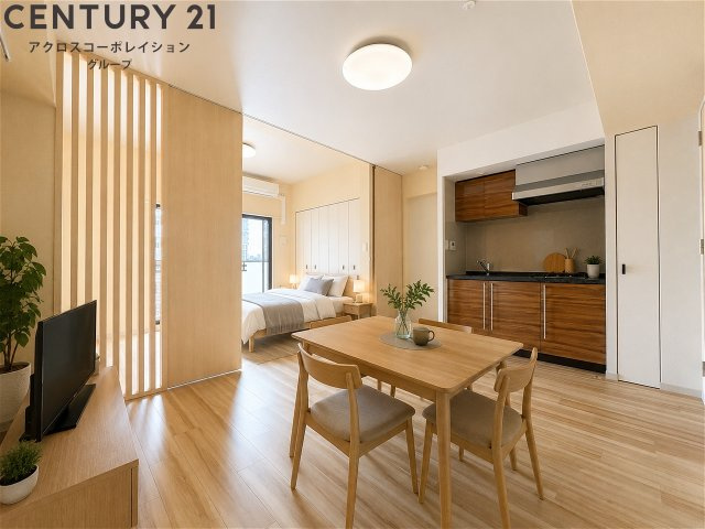 居室・リビング　画像中の家具はAIにより配置加工しているため、付属しません