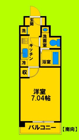 地下鉄御堂筋線 江坂駅 徒歩3分 15階建 築19年の間取り写真